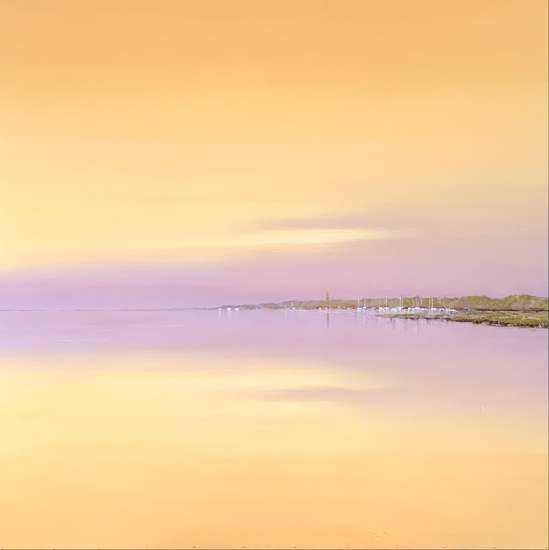 Jan Groenhart - De haven van Terschelling 