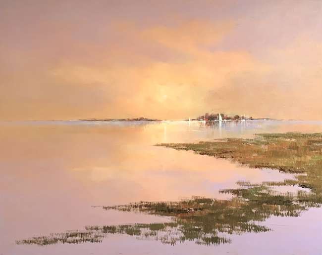 Jan Groenhart - Zeiltjes in zonlicht 