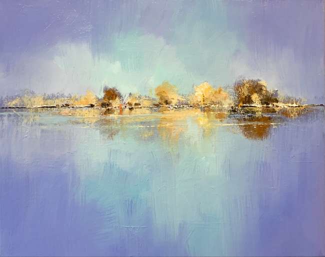 Jan Groenhart - Oever in de zon 