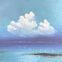 Jan Groenhart - Wolken en vogels