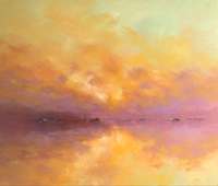 Jan Groenhart - Droomlicht 120 x 160 cm. 