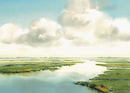 Jan Groenhart - Weidslandschap