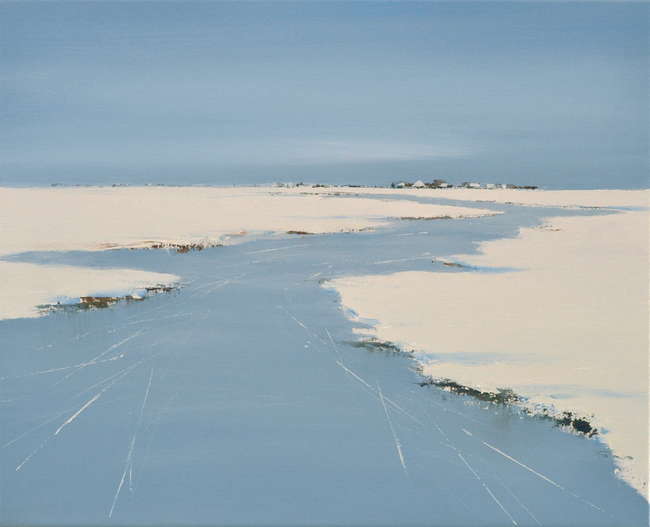 Jan Groenhart - Het krassen van de ijzers in de stille polder 
