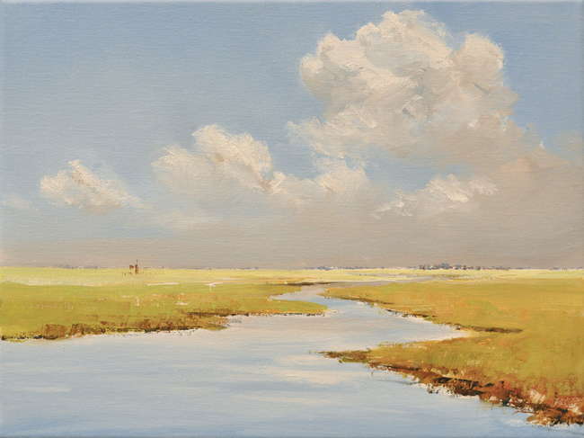 Jan Groenhart - Molentje in de polder 